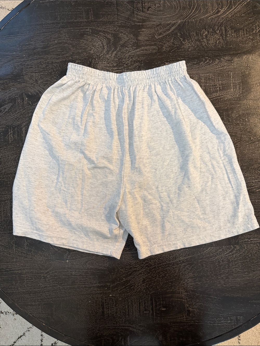 Soffe Men's Light Gray Athletic Elastic-Waist Shorts